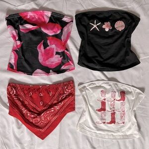 Tube Tops Bundle of 4